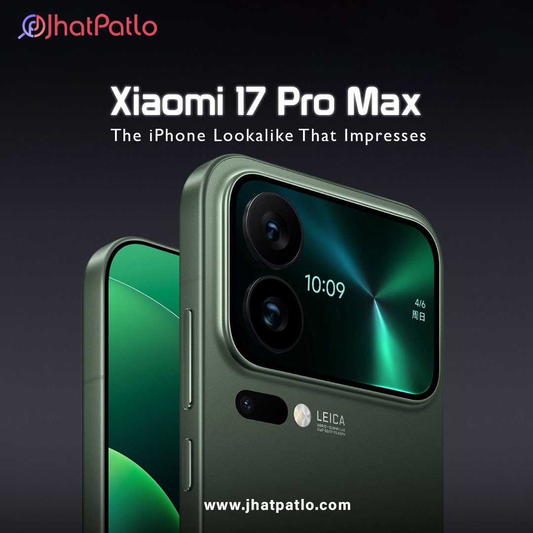  Xiaomi 17 Pro Max – The iPhone Lookalike That Impresses